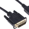 Kabel DisplayPort długość 3m B: DVI-D Dual Link A: Display Port RS PRO 1080p