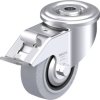 Blickle 942060 LER-POEV 80G-FI-SG-FA Rolka obrotowa z blachy stalowej Średnica koła: 80 mm Maksymalne obciążenie: 140 kg