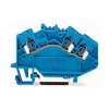 WAGO 780-651 3-conductor Through Terminal Block for Ex i Applications Blue