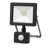 Projektor Led 10W 1000Lm 4000K Premium Z Czujnikiem Czarny Ip44 Gw-0009