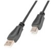 Digitus Kabel Drukarkowy Usb 2.0 A / B (Wtyk / Wtyk) Czarny 5M