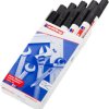 Marker z farbą, kolor: Czarny, 2 → 4mm, Edding