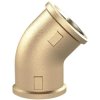 Angle piece, L 24 mm, 16 bar, brass, for pipe systems, 194117