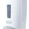 Dozownik ścienny do mydła, Biały, 500ml, zgodny z: Rubbermaid Flex