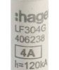 Hager LF304G LF304G Bezpiecznik (Ø x D) 10 mm x 38 mm Zawartość 10 szt.