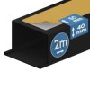 Kanał elektroinstalacyjny / Korytko kablowe samoprzylepne 60х40 (2m) Ciemny Antracyt EDO777768