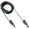 Metrel 20991116 A 1154 Test Lead Black 4 m for Earthing Measurement