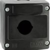 Obudowa BACO LBX0100NR, 74 x 74 x 47,9 mm, czarny