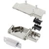 Encitech 6355-8065-32 D-Sub Receptacle set 15 Pins 90° Solder Bucket