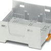 Housing lower part, ABS/PC, (W x H x D) 67.6 x 75 x 30.3 mm, light gray, for enclosure, 1074952