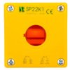 Obudowa Kasety 1-Otworowa 22Mm Żółta Ip65 Sp22-K1-00Z