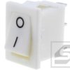 Przełącznik kołyskowy KCD1-102/3P/W 2poz.;ON-ON;biały;6A/250VAC;RoHS