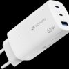 X-PS131 USB-Ladegerät, 65 W, GaN, PD, 2x USB-C, 1x USB-A, weiß