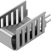 Clip-on heatsink, (L x W x H) 21 x 13 x 13 mm, 23.8 K/W, solderable surface, 10151034