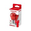 TOSHIBA LED FILAMENT (RED) G45 E27 4.5W/10szt./