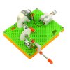 Zestaw do samodzielnego montażu ręczny generator prądu korbkowy DIY KIT