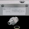 Process adapter, 300 bar/30 MPa, M18, G 1/4, 0.2-2 l/min for low flow rates, E40161