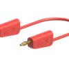 Przewód pomiarowy 64.1031-05022, 19A, 30 → 60V, kolor: Czerwony, dł. 50cm, Staubli