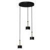 Lampa Wisząca Arena Black/Gold 3Xgx53 Mlp7762 Milagro