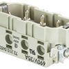 Wkładka złącza męskiego 72.210.0653.0 Wieland Electric Łączna ilość styków 6 10 szt.