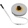 EISCO PH0076F Tape Measure, 30 Meters, Fiberglass, PVC Covering, Winding Handle