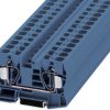 Through terminal block, spring balancer connection, 0.2-25 mm², 2 pole, 76 A, 8 kV, blue, 3036152
