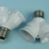 ADAPTOR ROZGAŁĘŹNIK E-27->2xGN.E-27
