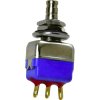 Pushbutton, 1 pole, silver, unlit , 0.1 A/30 V, 6.5 mm, 13435AD2