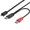 StarTech.com Kabel USB z gniazdem IC Męski Złącze A USB typu A Złącze B Micro USB typ B Męski dł. 0.9 m USB 2.0 kolor: