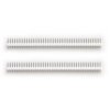 Listwa goldpin biała 2.54mm 1x40 pin (2 sztuki)