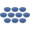 Magnetoplan1664214 DiscofixStandard magnet 30x8mm round dark blue 10pcs