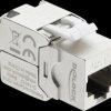 90715 Keystone Module RJ45 jack to LSA Cat.8.1 shielded