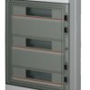 Rozdzielnica modułowa 3x18 natynkowa drzwi transp. seria 620 IP65 400x650x140 szara EC62054