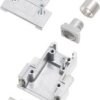 encitech DCRP09-DMS-CF65-CS80-K 6355-0881-31 Zestaw listew żeńskich D-Sub 180 ° Ilość styków: 9 kielich lutowniczy 1 szt