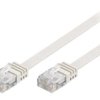 Patch Cord U/Utp 5E Linka Cca Pvc Biały 15M Płaski Kabel 93364
