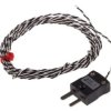 Termopara typ J do +260C 2m kabel 2m IEC
