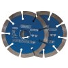Draper 99794 Segmented Diamond Blade Twin Pack (115mm)