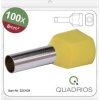 Quadrios 22C439 Podwójna końcówka 22C439, z częściową izolacją , 6 mm², 1 zest.