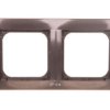 Impresja Ramka Podwójna Do Łączników Ip44 Antracyt Rh-2Y/50