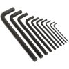 Siegen S0639 Extra-Long Hex Key Set 10pc Metric