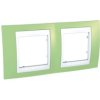 UNICA PLUS Ramka 2 podwójna pozioma zieleń oliwkowa MGU6.004.863 SCHNEIDER ELECTRIC