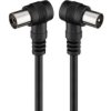 Kabel Antenowy Kątowy ( 70 Db), Podwójne Ekranowanie - Długość Kabla 2.5 M