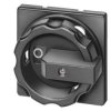 Pokrętło obrotowe czarne do 3LD25/27/28/50/52 montowanych tablicowo na 4 otwory 3LD9284-1B