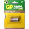 Bateria litowa 3V CR123 GP; odp. CR17335, CR17345, BR-2/3A