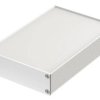 Aluminum enclosure kit, (L x W x H) 105 x 160 x 32 mm, natural, IP40, 97115160.HMT1