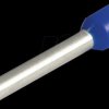 460518 Bootlace ferrules, dia. 2.5 mm², 24 mm, blue, pack of 100
