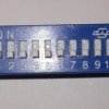 DIP-SWITCH-10 przełącznik ON-OFF 10 sekcji cena netto