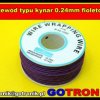 Przewód typu kynar 0.24mm fioletowy 1m