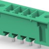 PCB terminal, 4 pole, pitch 3.5 mm, AWG 30-14, 11 A, pin, green, 284516-4