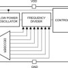 Nano-powered programmable timer with power gating functionality and MOS driver